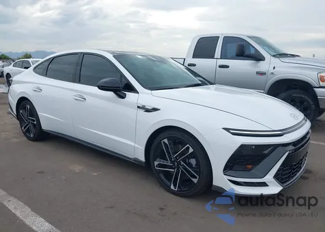 2025 Hyundai Sonata N Line z USA, uszkodzony, nr VIN KMHL54JC5SA495626